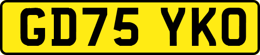 GD75YKO