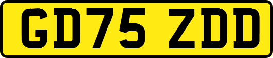 GD75ZDD