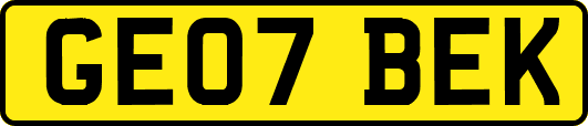 GE07BEK