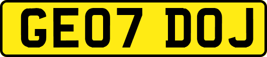 GE07DOJ