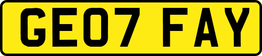GE07FAY