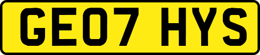 GE07HYS