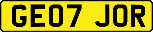 GE07JOR