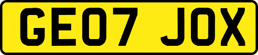 GE07JOX