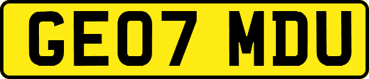GE07MDU
