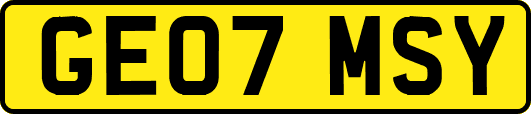 GE07MSY