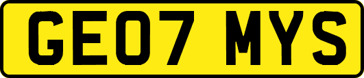 GE07MYS