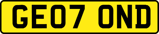 GE07OND