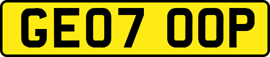 GE07OOP