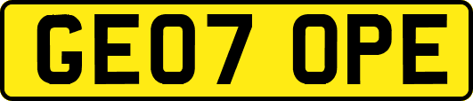 GE07OPE