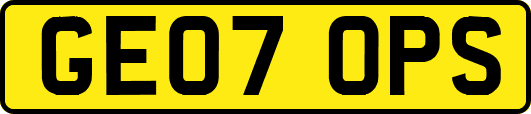 GE07OPS