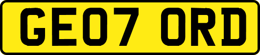 GE07ORD