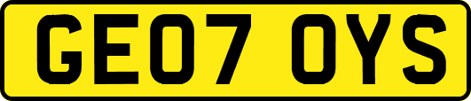GE07OYS