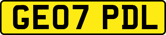 GE07PDL