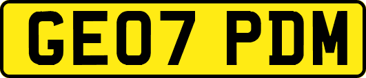 GE07PDM