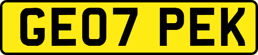 GE07PEK
