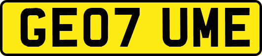 GE07UME