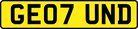 GE07UND