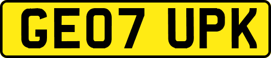 GE07UPK