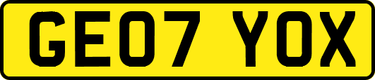 GE07YOX