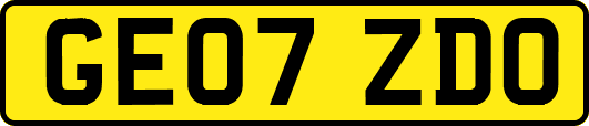 GE07ZDO