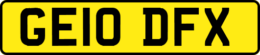 GE10DFX