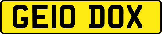 GE10DOX