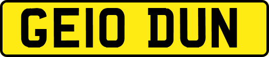 GE10DUN