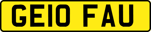 GE10FAU