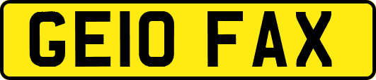 GE10FAX