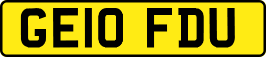 GE10FDU
