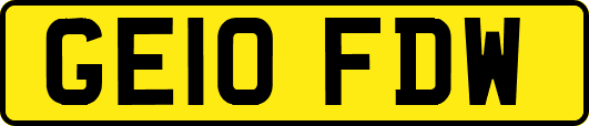 GE10FDW