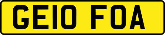 GE10FOA