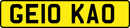 GE10KAO