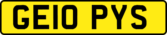 GE10PYS