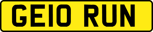 GE10RUN