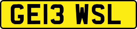 GE13WSL