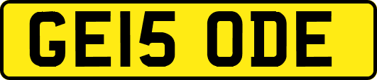 GE15ODE