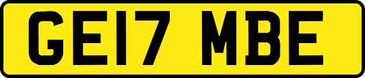 GE17MBE