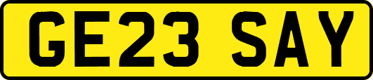 GE23SAY