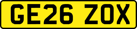 GE26ZOX