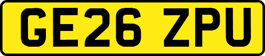 GE26ZPU