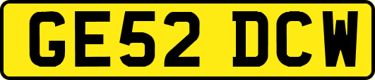 GE52DCW