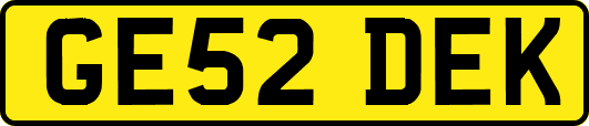 GE52DEK