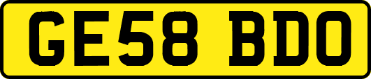 GE58BDO