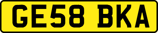 GE58BKA