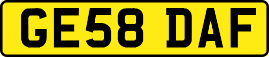 GE58DAF