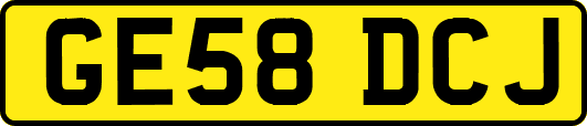 GE58DCJ