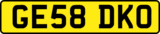 GE58DKO