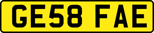 GE58FAE